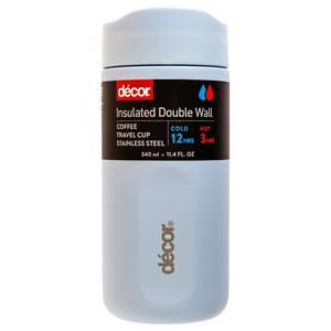 Reusable Travel Mug Ice Blue 340ml, imported from the UK