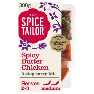 The Spice Tailor Spicy Butter Chicken Curry Sauce 300g (British brand)