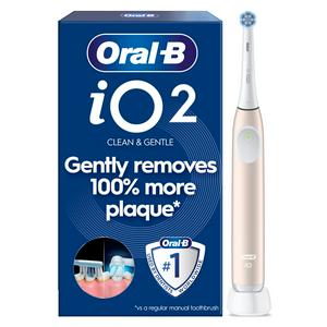 Oral-B iO2 Calm Pink Electric Toothbrush imported from the UK