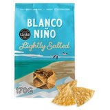 Blanco Niño White Corn Tortilla Chips Celestun Salt 170g - British product