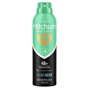 Mitchum Anti-Perspirant Women Clear Fresh 200ml, imported from the UK