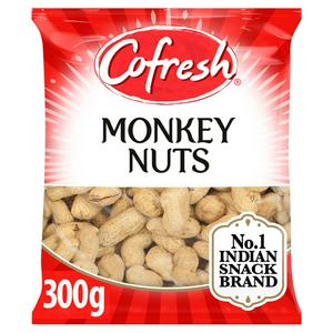Cacahuètes Cofresh 300 g grillées en coque - Produit britannique