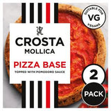 Crosta Mollica sourdough pizza base 2 x 270g - British product