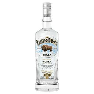 Zubrowka Biala Unique Brand Vodka 70cl (British brand)
