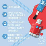 Rimmel London Kind Free Nail Polish Sunset Soar 8ml, imported from the UK