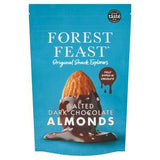Forest Feast Salted Dark Chocolate Almonds 120g - British product