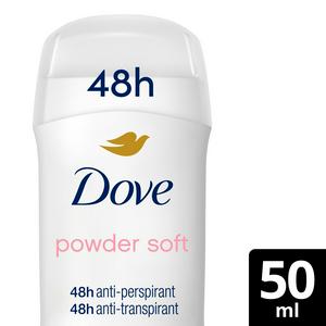 Sainsburys Dove Antiperspirant Cream Powder Soft Stick 50ml- Buy online at McGrocer