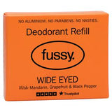 Fussy Wide Eyed deodorant refill 40g - British product