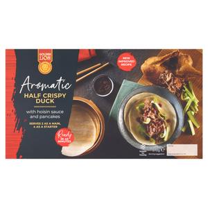 Golden Lion aromatic duck with hoisin sauce and pancakes, UK version