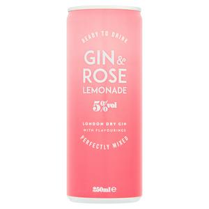 Sainsbury's Gin Lemonade can 250ml (British brand)