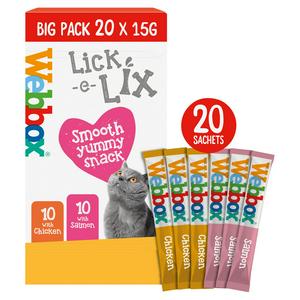 Webbox Lick-e-Lix Kattesnack 20 x 15g