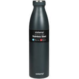 Sistema Hydrate stainless steel bottle multicolour 750ml (British brand)