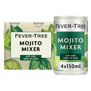Fever-Tree Mojito Mixer 4 x 150ml - British product