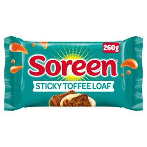 Soreen Sticky Toffee Loaf 260g (British brand)