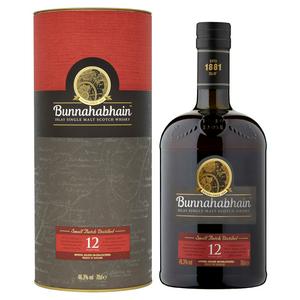 Bunnahabhain Islay Single Malt Whisky 70cl - British product