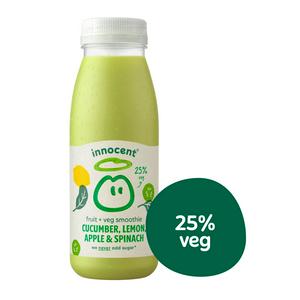 Innocent Cucumber Lemon Apple Spinach Smoothie 250ml, UK version