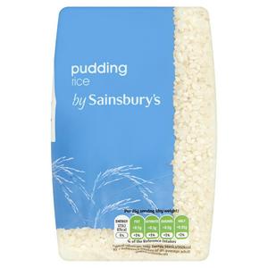 Sainsburys Sainsbury's Pudding Rice Round Grain 500g- Buy online at McGrocer