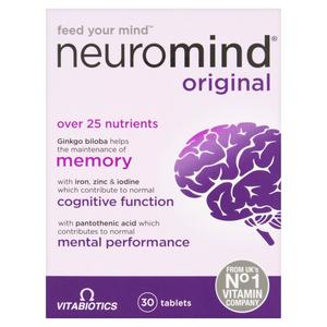 Vitabiotics Neuromind Original Tablets 30 Count, imported from the UK
