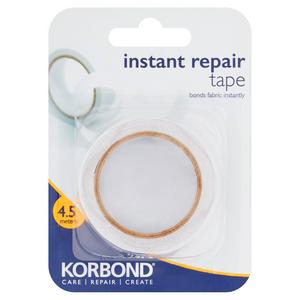 Korbond Instant Repair Tape Fabric Roll 4.5m, UK version