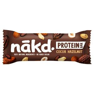 Sainsburys Nakd Cocoa Hazelnut Protein Bar 45g- Buy online at McGrocer