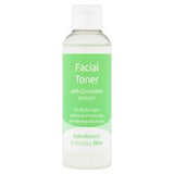 Sainsbury's facial toner with cucumber extract 150ml (British brand)