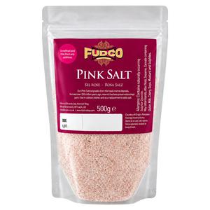 Fudco Himalayan Pink Salt 500g - British product