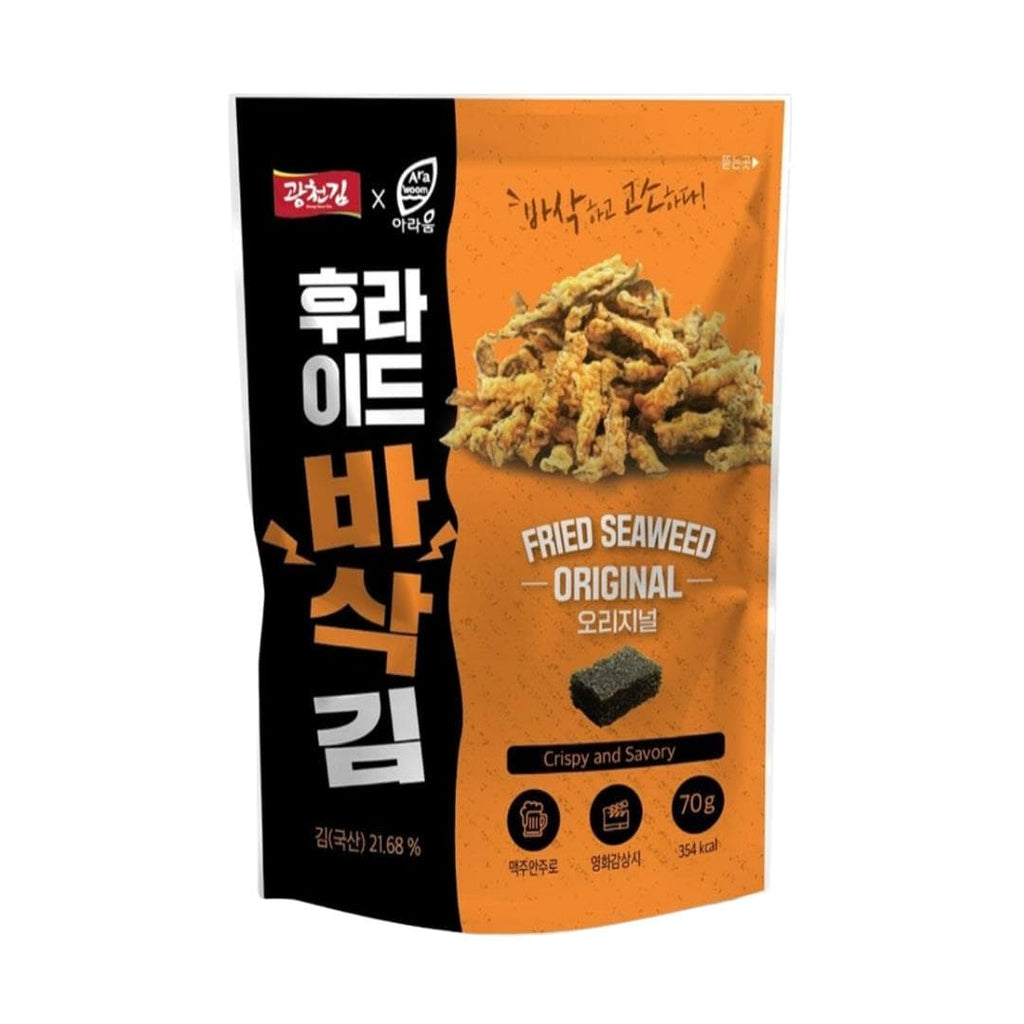 Arawoom Fried Seaweed (Original Flavour) 후라이드바삭김 오리지날