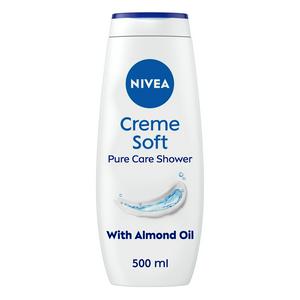 Nivea Creme Soft shower cream 500ml, imported from the UK