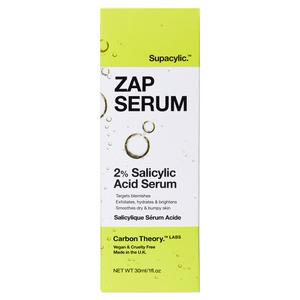 Sainsburys Carbon Theory 2% Salicylic Acid Zap Serum Acne Care 30ml- Buy online at McGrocer