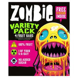 Zombie Fruit Leatherz Bars Variety Pack 4 x 25g (British brand)