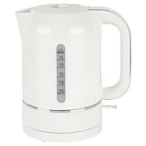 Bouilloire Cookworks Texture Tilly blanche 1,7 litre