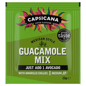 Mélange d'épices Guacamole Mexicain Capsicana 25g Saveurs Latines