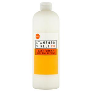 Stamford Street Co. Bath Cream Silk Extract 750ml (British brand)