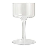 Habitat long stem glass pillar holder 15cm height, UK version