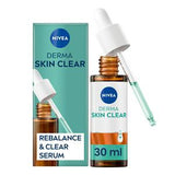 Nivea Serum Derma Skin Clear Rebalance & Clear 30ml, imported from the UK