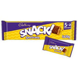 Cadbury Snack chocolate bar shortcake 100g - British product