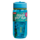 Decor Blue kids water bottle 500ml - British product
