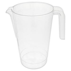 Sainsbury's Home clear plastic jug 1.5L (British brand)