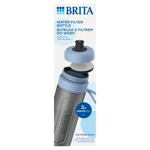 Brita Sports Water Filter Bottle Dark Blue 600ml - British product