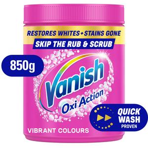 Vanish Oxi Action Laundry Booster Powder 850 g (British brand)