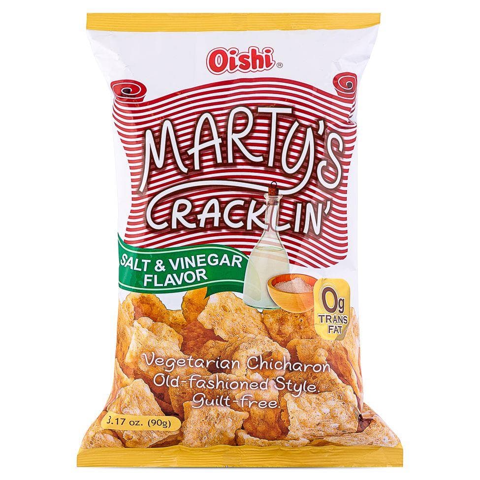 Oishi Marty's Cracklin' (Salt & Vinegar Flavour)