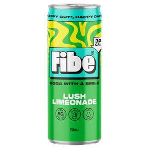 Fibe Limeonade Lime Soft Drink 250ml - British product