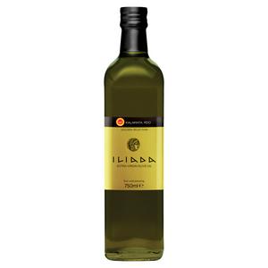 Iliada Extra Virgin Olive Oil Bottle 750ml, UK version