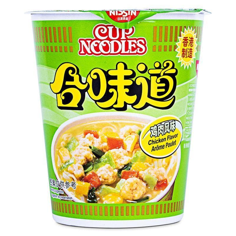 Nissin Cup Noodles (Chicken Flavour) (Case of 24) 合味道 雞肉味杯麵 (24杯)