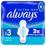 Always Ultra Sanitary Towels Size 3 Wings - British product