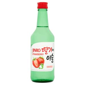 Jinro Strawberry Flavoured Soju 350ml (British brand)