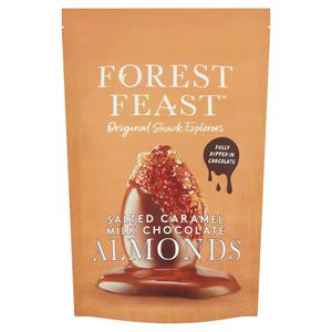 Forest Feast Salted Caramel Almonds Milk Chocolate 120g - British product