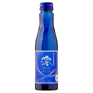 Mio sparkling sake glass bottle 150ml, imported from the UK