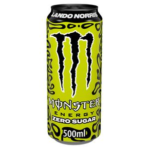 Monster Energy Lando Norris Zero Sugar 500ml, imported from the UK