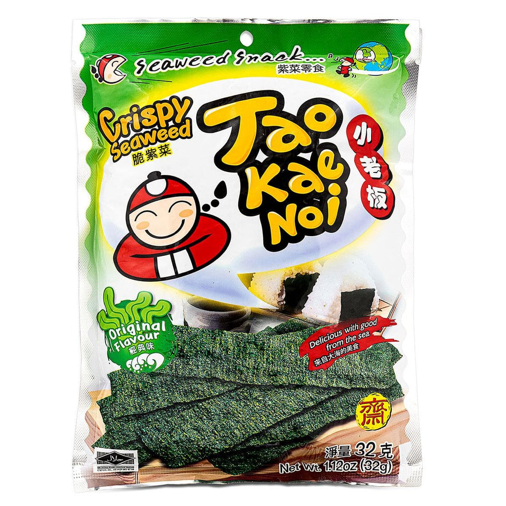 Tao Kae Noi Crispy Seaweed (Original Flavour) 小老板 脆紫菜 (原味)